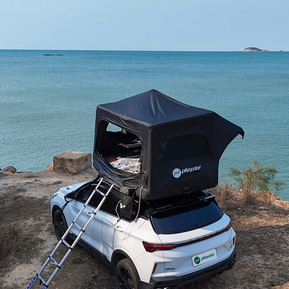 PlayDo Shell Castle 4-Season Family Inflatable Rooftop Tent