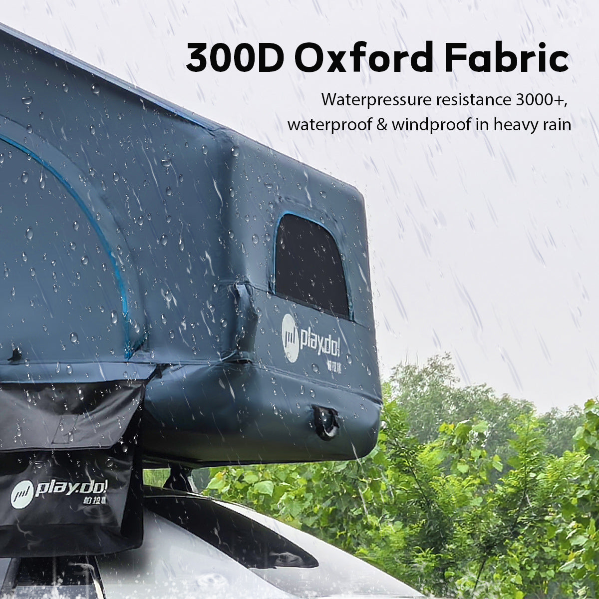 PlayDo Shell Wing inflatable rooftop tent product image 5