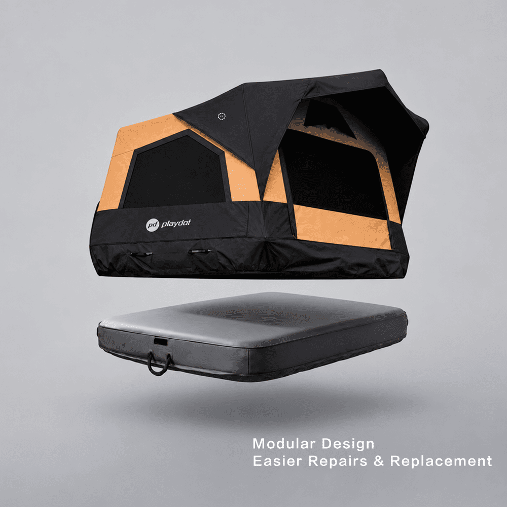 PlayDo Skiff Compact Lightweight Inflatable Rooftop Tent