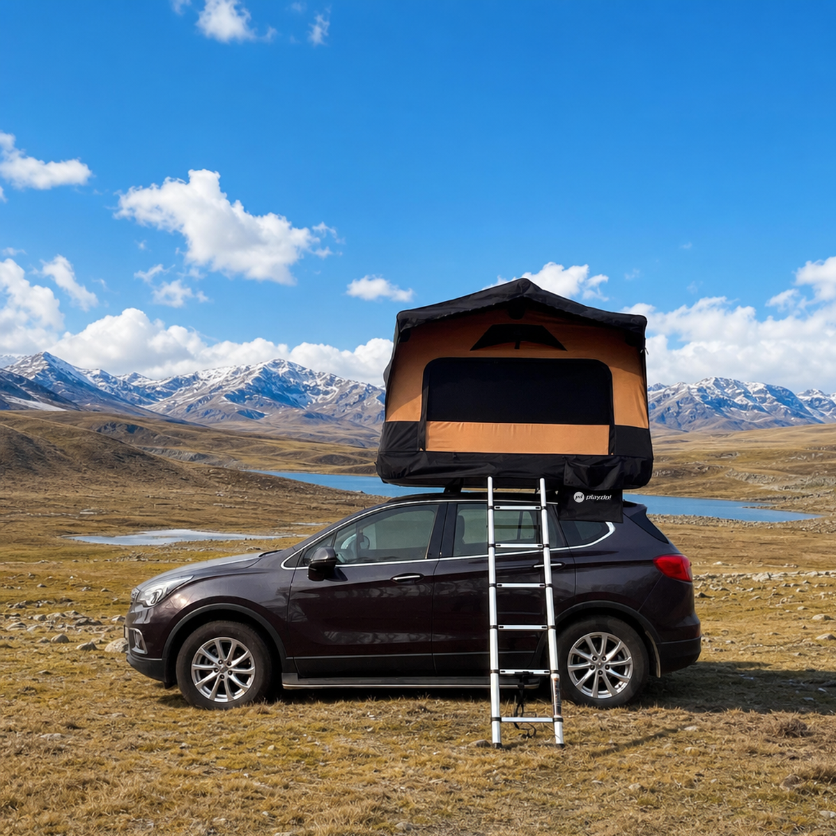 PlayDo Skiff Upgraded inflatable rooftop tent