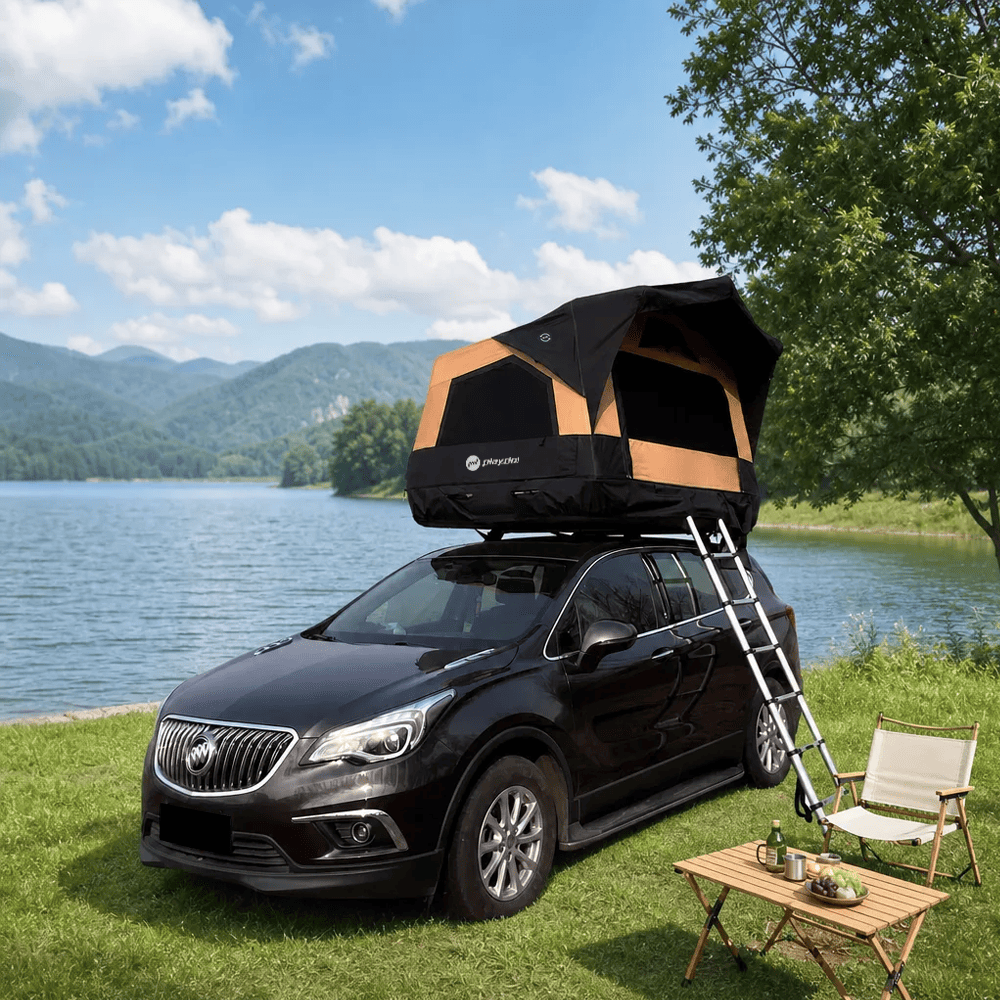 PlayDo Skiff Compact Lightweight Inflatable Rooftop Tent