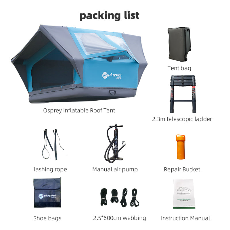 PlayDo Osprey inflatable rooftop tent product image 13