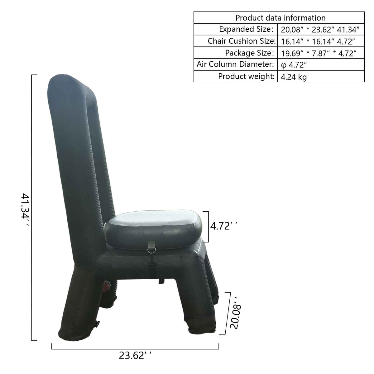 PlayDo Inflatable Camping Table and Chair Set product image 2