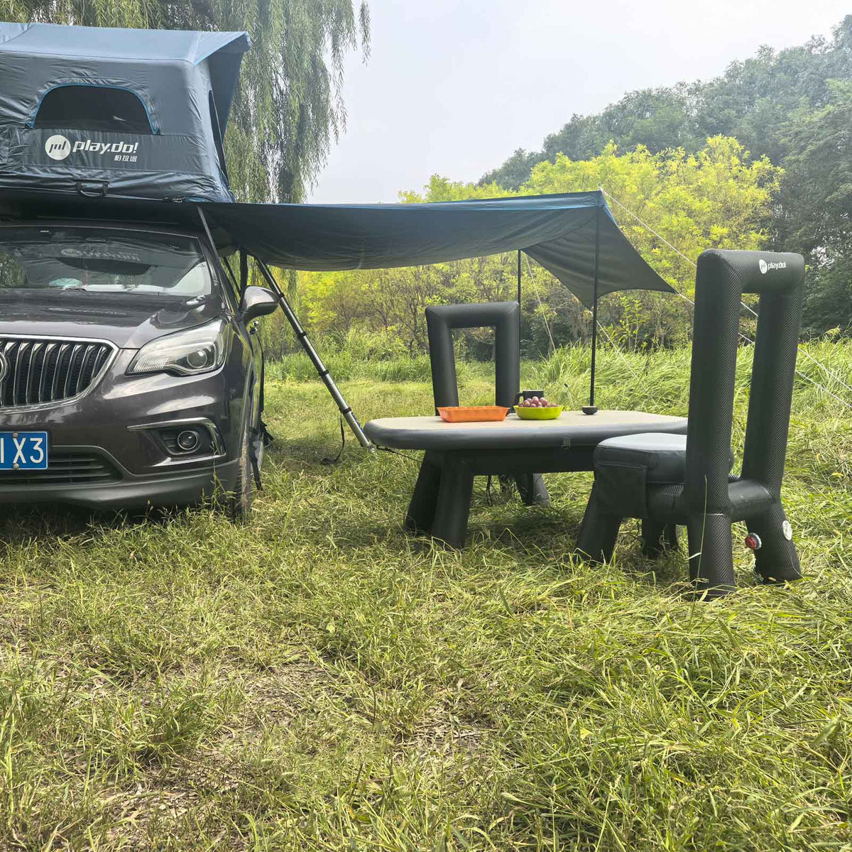 PlayDo Inflatable Camping Table and Chair Set product image 9
