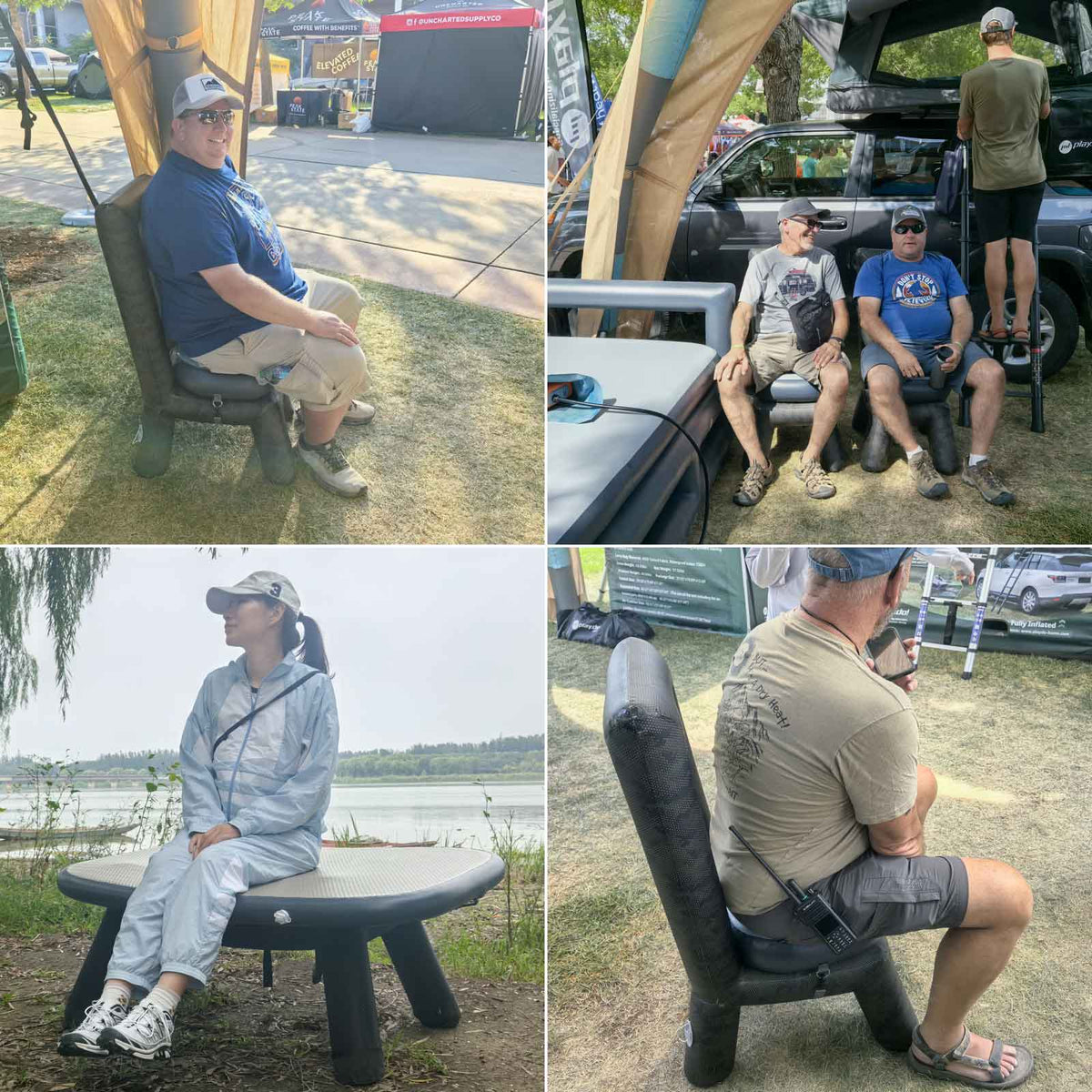 PlayDo Inflatable Camping Table and Chair Set product image 14