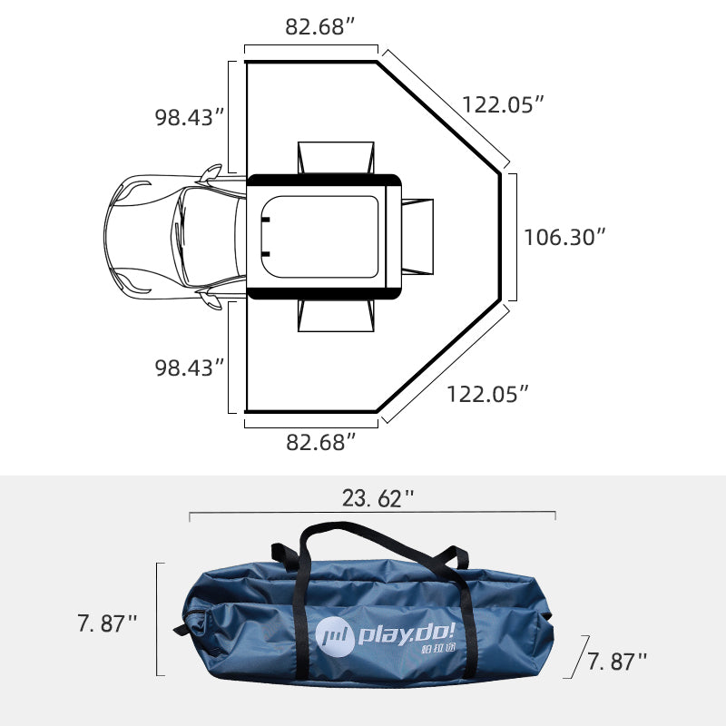 PlayDo 270 Degree Car Side Awning product image 2