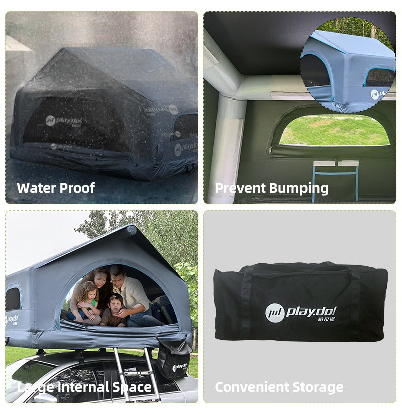 PlayDo Shell Wing inflatable rooftop tent product image 8